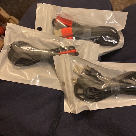 3 in 1 Fast USB Charging Cable Universal Cell Phone Charger + wall plug ๐ - Picture 5 of 8